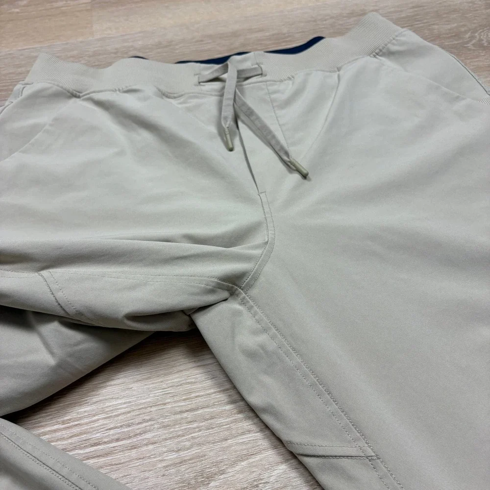 BirdDogs Lined Lightweight Stretch Tech Jogger‎ Pants Men's XXL Khaki